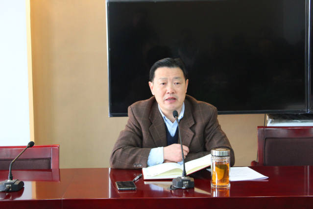 副校长金松讲话