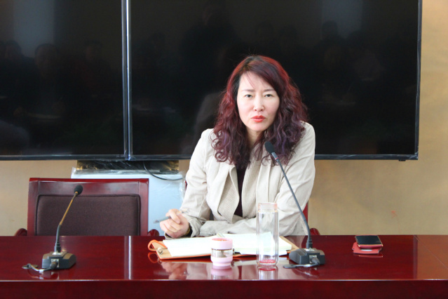 副校长肖爱华讲话